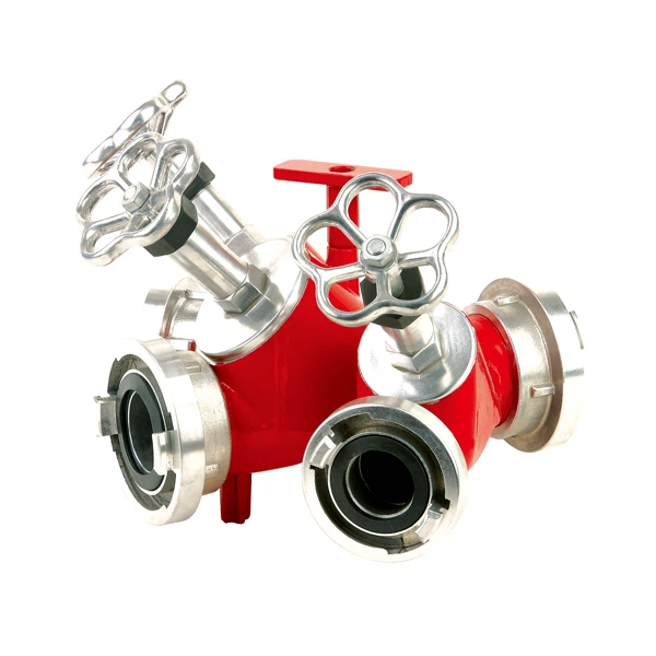 3 Ways Divider With Shut-off Valve